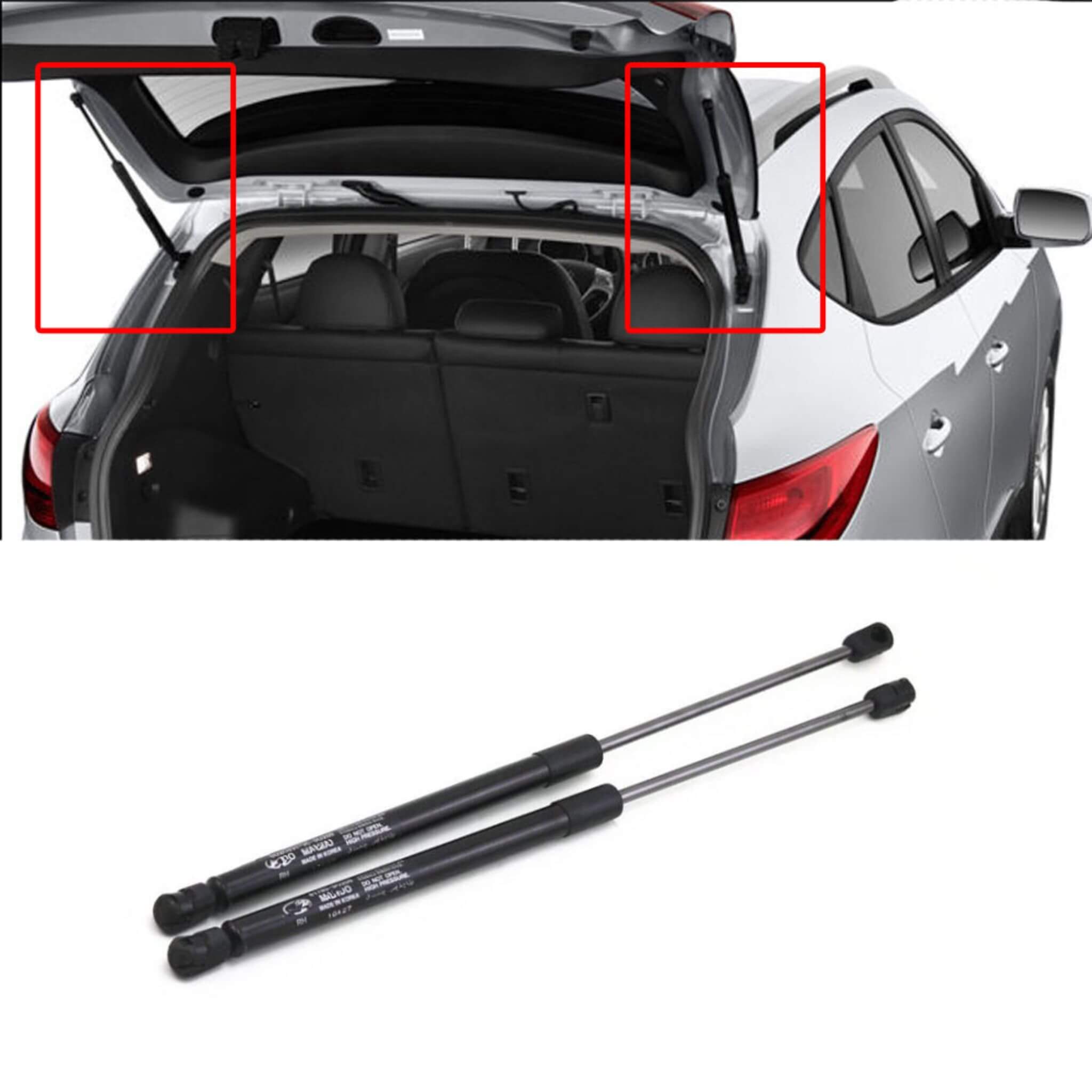 ダンパー リアハッチ 用パスファインダー用 R51 2005-2012 /4 個リア