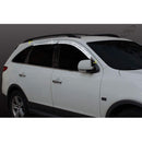 Chrome Window Sun Vent Visor Rain Guards 4P K680 for Hyundai Veracruz 2007-2013