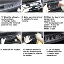 Adhesivo interior de carbono para interruptor de ventana para Hyundai Elantra 2020 (juego de 4 piezas)
