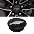 GM OEM Chevrolet Colorado & Traverse Negro Center Wheel Hub Caps para rueda de 17"/18" / GM 23115617