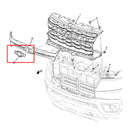 OEM/GM 84701879 del frente del emblema de Bowtie del negro de la parrilla de Chevrolet 2021