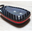 Funda de TPU con llave de fibra de carbono para Chevrolet para GM The Next Spark/All New Malibu/Trailblazer/Equinox