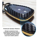 Funda de TPU con llave de fibra de carbono para Chevrolet para GM The Next Spark/All New Malibu/Trailblazer/Equinox