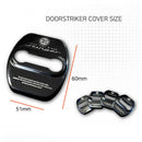Nueva cubierta de acero inoxidable Stinger Door Striker Cover 4pcs para Kia Stinger 17-18 NEGRO
