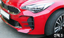 New Front Bumper Devil`s Clow Canard Wing Fog Lamp Cover For Kia Stinger 18-19
