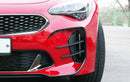 New Front Bumper Devil`s Clow Canard Wing Fog Lamp Cover For Kia Stinger 18-19