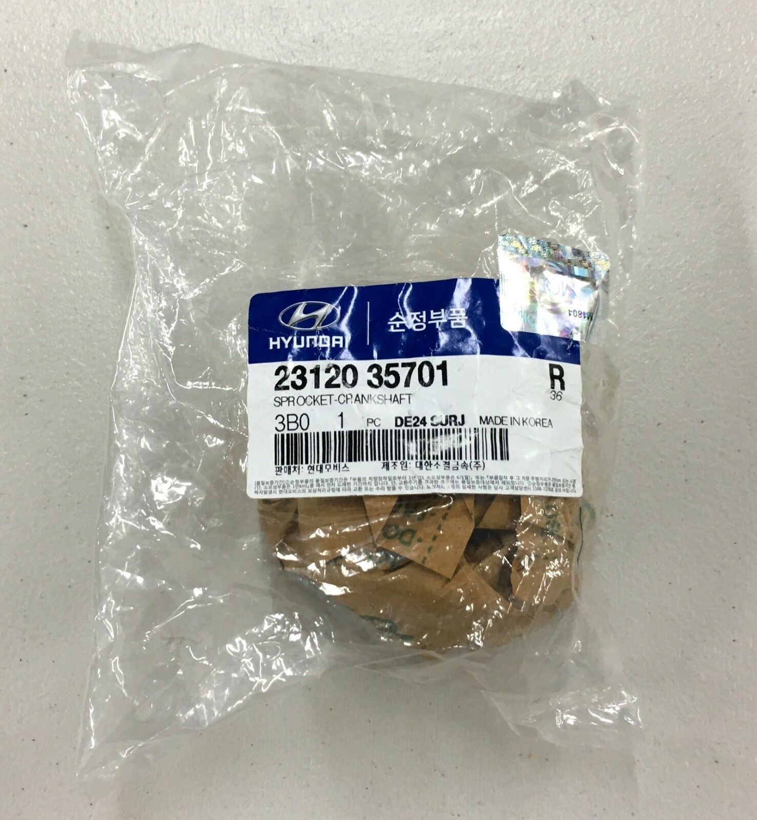 ひーくん 23120-35701 Crankshaft Sprocket for 01-06 Hyundai Santa Fe