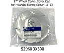 New OEM 17" Wheel Center Cover Cap 52960 3X300 for Hyundai Elantra Sedan 11-13