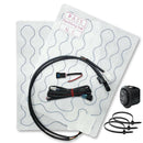 Nuevo Kit de almohadillas calefactoras de asiento con calefacción de coche de ajuste Universal 12V alto bajo interruptor LED de 3 vías