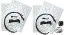 Nuevo Kit de almohadillas calefactoras de asiento con calefacción de coche de ajuste Universal 12V alto bajo interruptor LED de 3 vías