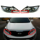 New Genuine OEM Projection LED Head Light Lamp LH RH Set for Kia Sportage 11-16