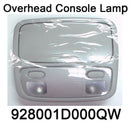 Nueva lámpara de consola superior genuina Oem 928001D000QW para Kia Carens rondo 06-10