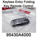 Genuine Remote Control Blank Keyless Folding Key 3p  95430A4000 For KIa Rondo