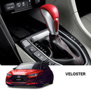Nueva perilla de engranaje roja personalizada TUIX OEM original de Hyundai con botas para Veloster 2019 ~