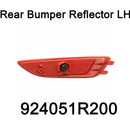 Reflector de parachoques trasero genuino izquierdo LH Oem 924051R200 para Hyundai Accent 11-16