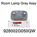 Nueva lámpara de habitación genuina Assy Gray Oem 928002G050QW para Kia Optima 2006-2008