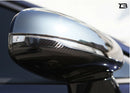 New Interior Carbon Sticker Door Catch&Side Mirror for KIA Stinger 17~20 (6 Pcs)