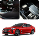 Embellecedor de Panel de engranajes de pegatina de carbono Interior nuevo para KIA Stinger 17 ~ 20 (5 uds)