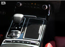 Embellecedor de Panel de engranajes de pegatina de carbono Interior nuevo para KIA Stinger 17 ~ 20 (5 uds)