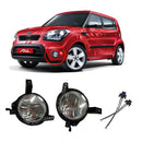 Lámpara de luz antiniebla genuina LH RH y conectores 922012K500 4 piezas para Kia Soul 2012-2013