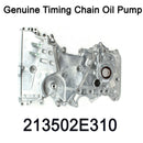 Genuine Oem Timing Chain Cover 213502E310 For Hyundai Tucson Kia Soul Forte14-18