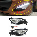 Nuevo juego de conexión de cubierta de luz antiniebla LED OEM para Hyundai Genesis Coupe 13-17