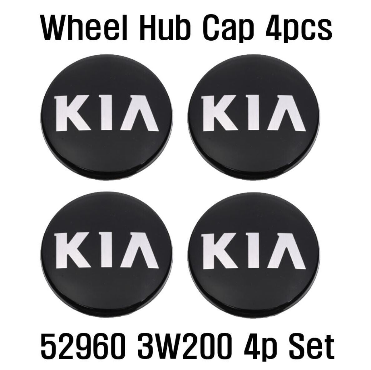 Genuine Wheel Center Hub Cap 529603W200 4p Set for Kia Optima Magentis