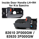Genuine Inside Door Handle Left + Right Side 2ea=1set for Kia Spectra 2005-2006