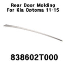 Moldura de marco de puerta trasera izquierda + derecha original OEM 2P SET para KIA OPTIMA 2011-2015