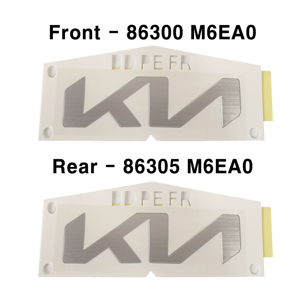 OEM Front Hood & Rear Trunk New Kia Logo Emblem for Kia Forte Cerato K