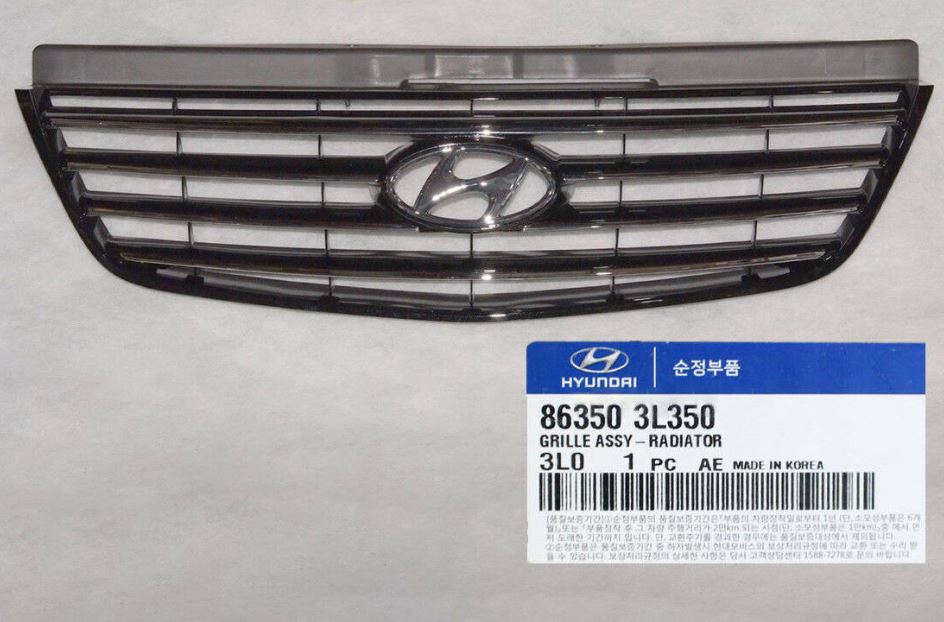 あーる New Genuine OEM 86350 3L350 Grille Radiator Front for Hyundai Azera 06
