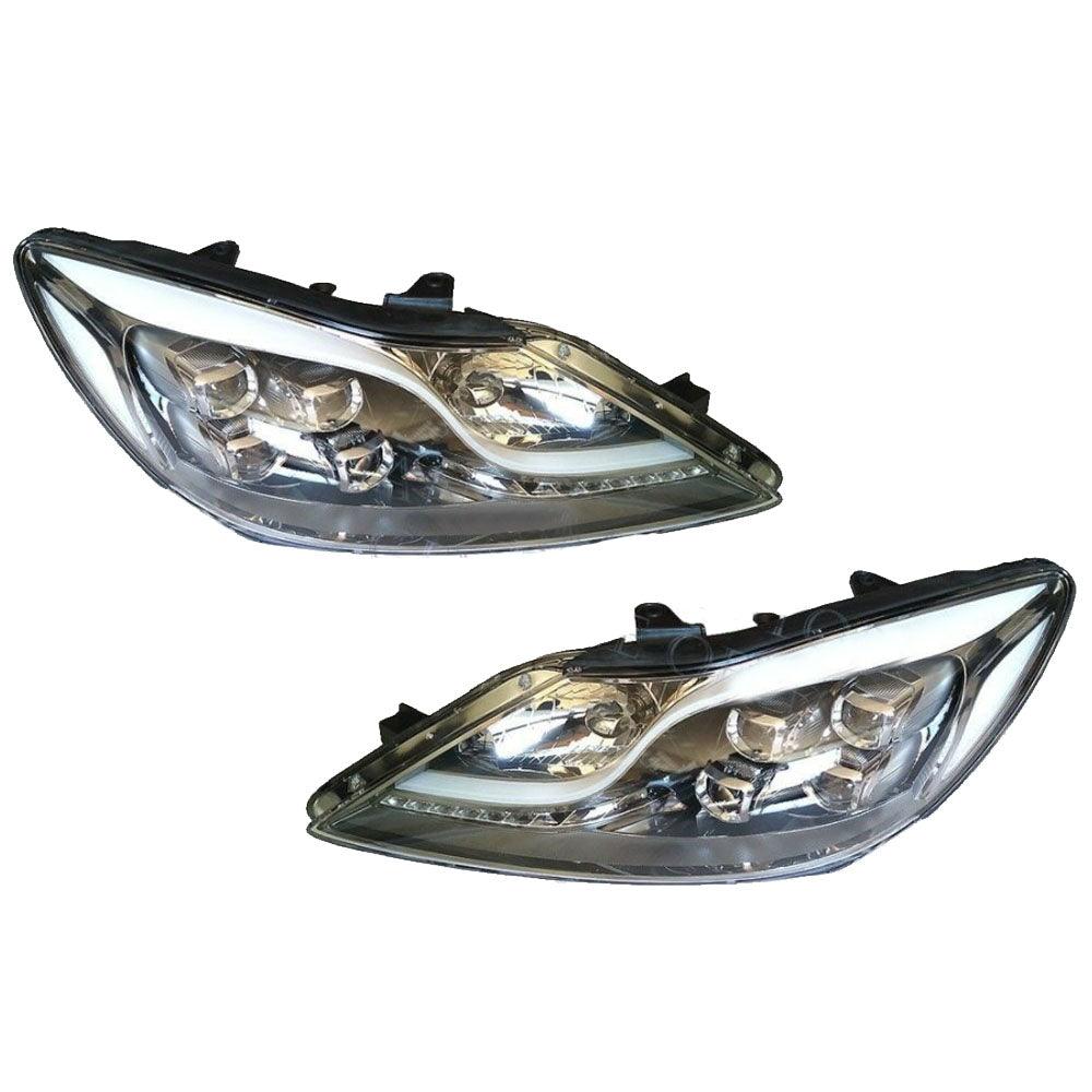 Genuine LED Head Lamp LH RH 1Set Fits 2009-2014 / Hyundai Genesis Seda