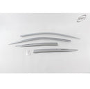 Chrome Window Visor Deflector Rain Guard D211 4P para Hyundai Grandeur IG 17-18