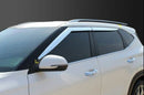 Chrome Window Vent Visor Rain Guard 4PCS Set D227 for KIA Seltos 2019-2021