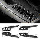 Moldura de panel de engranaje de madera mate Mayton + moldura de interruptor de ventana para Kia EV6 2022