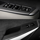 Moldura de panel de engranaje de madera mate Mayton + moldura de interruptor de ventana para Kia EV6 2022