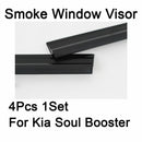 Safe Smoke Window Visor Sun Rain Vent Guard 4 Pcs Set for Kia Soul Booter 2020+
