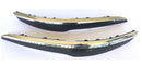 NEW OEM Front Bumper Moldings Chrome Left + Right 4p SET for Genesis Sedan 12-14