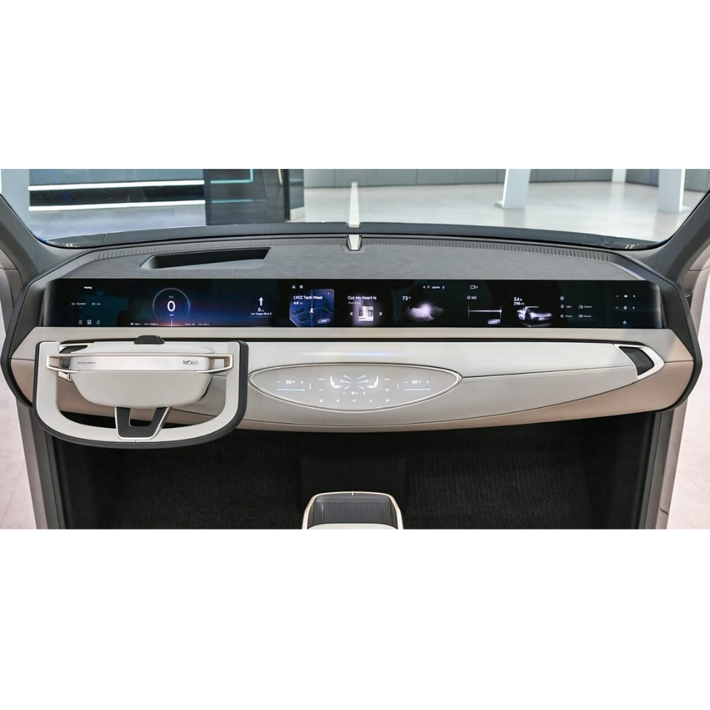 Car Multiplayer Display Unveiled ‘Panoramic Multi-Display’ that moves according to driving con
