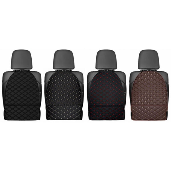 [MAYTON] Bolsillo de almacenamiento de alfombrilla de lujo para la cubierta protectora del respaldo del asiento del automóvil 1p