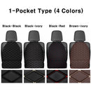 [MAYTON] Luxury Kick Mat Storage Pocket for Car Seat Back Protector Cover 1p
