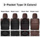 [MAYTON] Luxury Kick Mat Storage Pocket for Car Seat Back Protector Cover 1p