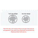 New Interior Decal Speaker Aluminum Molding Anti-Scratch for Hyundai Ioniq5 2022