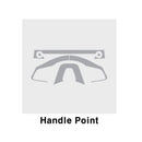 Interior Carbon Trim Sticker Handle Point with Navi Decal for Kia Seltos 2019+