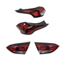 Genuine OEM LED Tail Light Rear Lamp LH+RH 4p Set for Hyundai Veloster N 18-20