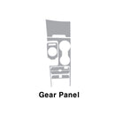 New Interior Carbon Trim Sticker Gear Panel for Kia Optima K5 2020 High Glossy