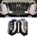 OEM LED DRL Head Lights Lamp Set 92101S8100 for Hyundai Palisade 2020-2022