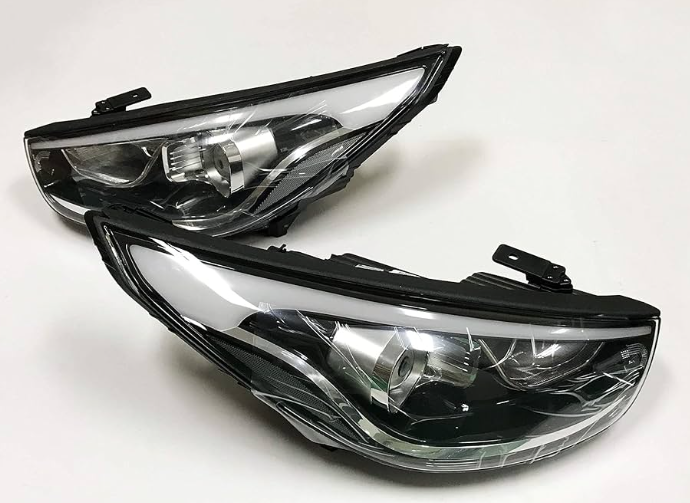 OEM Projection DRL Front Head Light Lamp LH+RH Set for Hyundai Tucson ix35 10-14