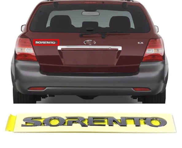 OEM Rear Trunk Logo Emblem 863103E001 For Kia Sorento 03-09