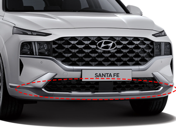 NEW OEM Front Bumper Skid Plate 86577S1600 for Hyundai SANTA FE Hybrid 1.6 21-23